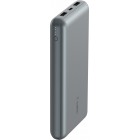 Belkin Акумулятор портативний літій-іонний Power Bank 10000мА·год, 15Вт, 2хUSB-A/USB-C, cірий Belkin Акумулятор портативний літій-іонний Power Bank 10000мА·год, 15Вт, 2хUSB-A/USB-C, cірий