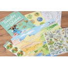 Scribble Down Набір перевідних наклейок з онлайн додатком - Динозаври