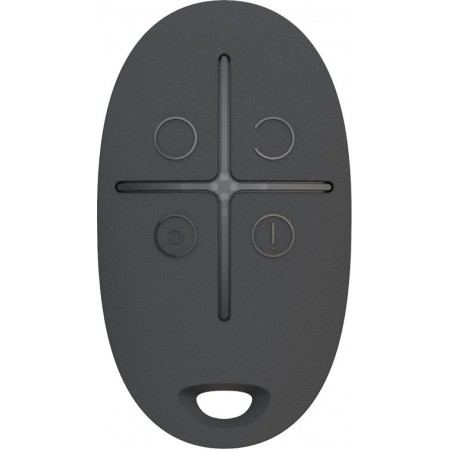 Ajax Брелок SpaceControl, Jeweller, 3V CR2032, чорний