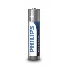 Philips Батарейка Ultra Alkaline лужна AAA блістер, 2 шт Philips Батарейка Ultra Alkaline лужна AAA блістер, 2 шт