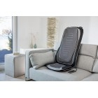 Beurer Масажер для тіла, від мережі, 5,9кг, накидка на сидіння, 3 режими, шиацу, підігрів, сірий, екошкіра