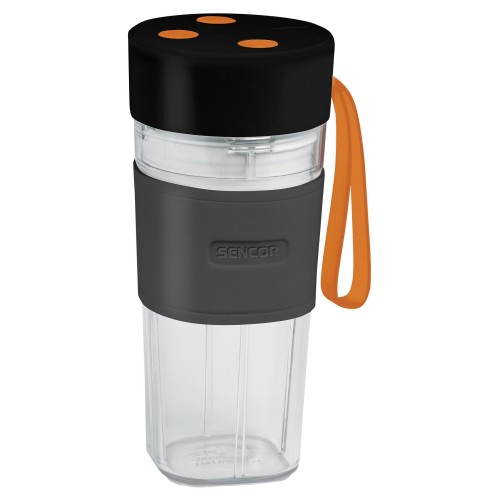 Sencor Блендер портативний для смузі 50Вт, чаша-330мл, USB, чорний Sencor Блендер портативний для смузі 50Вт, чаша-330мл, USB, чорний