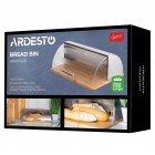 ARDESTO Хлібниця Gemini 39х27х15см, дерево, пластик, нержавіюча сталь ARDESTO Хлібниця Gemini 39х27х15см, дерево, пластик, нержавіюча сталь