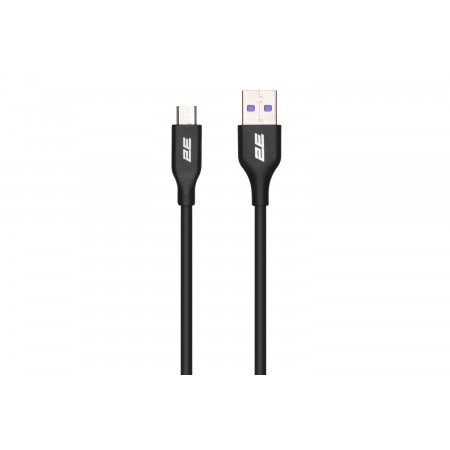 2E Кабель USB-A > microUSB заряджання/синхронізації 1м, Glow