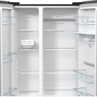 Gorenje Холодильник SBS, 179х67х92см, 2 двері, 353(191)л, А++, NF+, Інв., Зона св-ті, диспенсер, генератор льоду, Зовн. Диспл, чорний