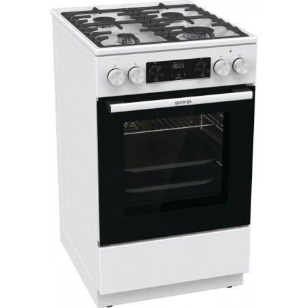 Gorenje Плита комбінована, 7,0 л, 50x60 см, дисплей, чавун, 