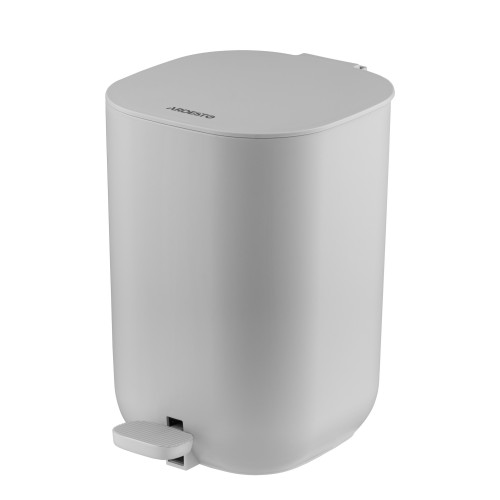 Відро для сміття Ardesto Vigor з педаллю, 3л, поліпропілен, cірий Відро для сміття Ardesto Vigor з педаллю, 3л, поліпропілен, cірий