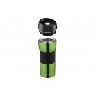 ARDESTO Термокухоль Easy travel S 450 мл, нержавіюча сталь, силікон, зелений ARDESTO Термокухоль Easy travel S 450 мл, нержавіюча сталь, силікон, зелений