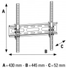 HAMA Кріплення ТВ фіксоване TV-WH, 32-65 HAMA Кріплення ТВ фіксоване TV-WH, 32-65