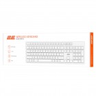 2E Клавіатура мембранна 2E KS260 106key, WL, EN/UK, білий