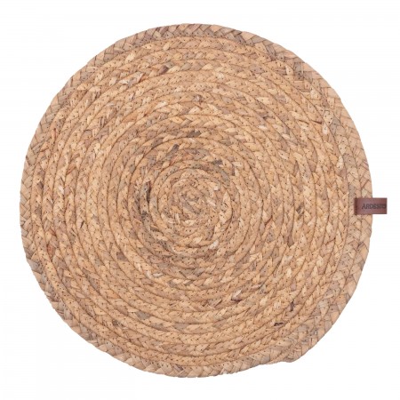 ARDESTO Килимок сервірувальний, 38см, соломка, кругла, зелен