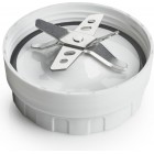 Блендер Gorenje стаціонарний 700Вт, чаша-750мл, подрібнювач, білий-нерж