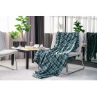 ARDESTO Плед Fleece, 160х200 см, 100% поліестер, клітинка зелена ARDESTO Плед Fleece, 160х200 см, 100% поліестер, клітинка зелена
