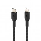 Belkin USB-С - Lightning, BRAIDED[1m, black]