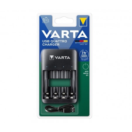 VARTA Зарядний пристрій Value USB Quattro Charger pro, для А