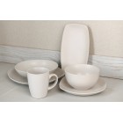 ARDESTO Тарілка десертна квадратна Molize, 20 см, чорна, кераміка ARDESTO Тарілка десертна квадратна Molize, 20 см, чорна, кераміка