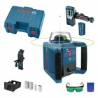 Bosch Нівелір лазерний ротаційний Professional GRL 300 HVG, 300м, ±0.1мм/м, 150/300/600 об/хв, тримач WM4, IP54, 1.8кг, зелений промінь, кейс, приймач LR1, пульт RC1, АКБ, ЗП, мішень Bosch Нівелір лазерний ротаційний Professional GRL 300 HVG, 300м, ±0.1мм/м, 150/300/600 об/хв, тримач WM4, IP54, 1.8кг, зелений промінь, кейс, приймач LR1, пульт RC1, АКБ, ЗП, мішень