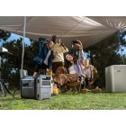 Segway Комплект Портативна електростанція CUBE 1000, 2584 Вт заг (R-Drive 4400 Вт), 1024 Вт/год, IPX3, BT, розширення ємності, швидка зарядка + портативна сонячна панель 300 Вт