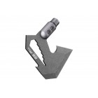 2E Tactical Сокира накінечник Axl Gray для тактичних лопат-мультитулів, з шестигранником