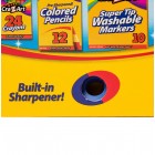 Cra-Z-Art Крейда воскова з точилкою, 96шт Cra-Z-Art Крейда воскова з точилкою, 96шт