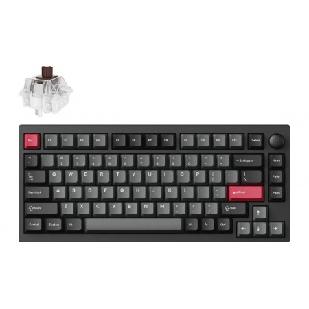 Lemokey Клавіатура механічна P1 Pro 84Key, Super Brown, WL/B