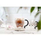 ARDESTO Набір чашок з ручками Animals з подвійними стінками, 250 мл, 2 од., боросилікатне скло ARDESTO Набір чашок з ручками Animals з подвійними стінками, 250 мл, 2 од., боросилікатне скло