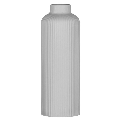ARDESTO Ваза Liguria, 8х22.7см, порцеляна, сірий ARDESTO Ваза Liguria, 8х22.7см, порцеляна, сірий
