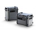 Segway Комплект Портативна електростанція CUBE 1000, 2584 Вт заг (R-Drive 4400 Вт), 1024 Вт/год, IPX3, BT, розширення ємності, швидка зарядка + портативна сонячна панель 100 Вт