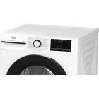 Beko Пральна машина фронтальна, 8кг, 1400, A+++, 55см, дисплей, інвертор, пара, білий