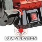 Einhell Точило TC-BG 150, 150Вт, диски 2х150мм, 2980 об/хв, 6кг