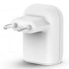 Зарядний пристрій мережевий Belkin 37Вт USB-C PD PPS 25Вт, USB-A 12Вт, білий
