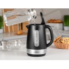 ARDESTO Електрочайник 1.7л, Strix, пластик, чорний матовий