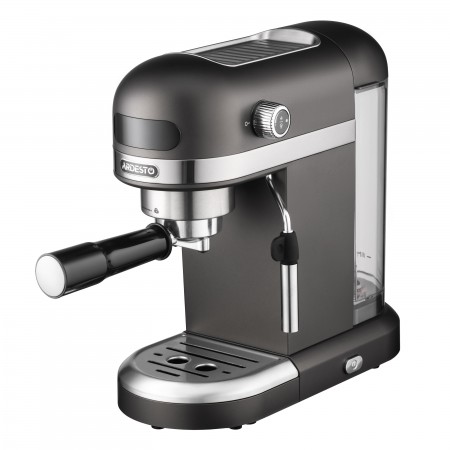 Кавоварка Ardesto  ріжкова 1.4л, мелена, ручний капучинатор,