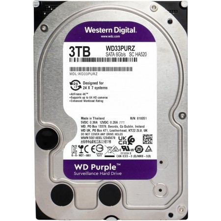 WD Жорсткий диск 3TB 3.5