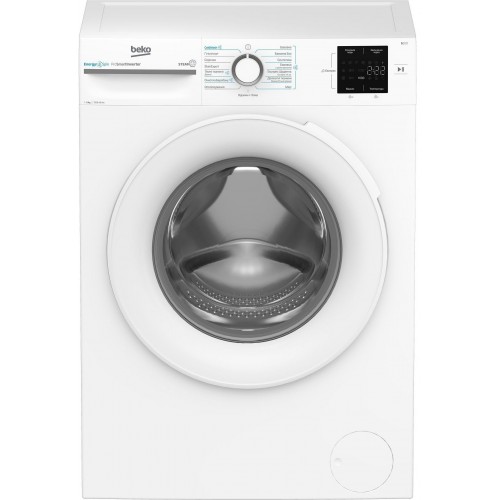 Beko Пральна машина фронтальна, 6кг, 1200, A+++, 45см, дисплей, інвертор, пара, білий