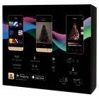 Twinkly Smart LED Гірлянда Twinkly Strings RGB 250, Gen II, IP44, довжина 20м, кабель чорний