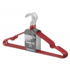 ARDESTO Набір вішаків 40.5см, 10шт, метал, ПВХ, червоний ARDESTO Набір вішаків 40.5см, 10шт, метал, ПВХ, червоний