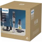 Philips Блендер заглибний Series 5000, 1200Вт, 4в1, чопер XL, спіралайзер, чорний
