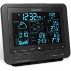 Sencor Метеостанція, внутр/зовн вимірювання, темп-ра, вологість, час, прогноз погоди, атмосферний тиск, шв. вітру, чорний Sencor Метеостанція, внутр/зовн вимірювання, темп-ра, вологість, час, прогноз погоди, атмосферний тиск, шв. вітру, чорний