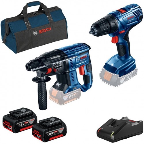 Bosch Набір інструменту Professional перфоратор GBH 180-LI + дриль-шуруповерт GSR 180-LI Bosch Набір інструменту Professional перфоратор GBH 180-LI + дриль-шуруповерт GSR 180-LI