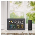 Sencor Метеостанція, внутр/зовн вимірювання, від мережі/AAх3+AAx2, темп-ра, вологість, час, прогноз погоди, атмосферний тиск, чорний Sencor Метеостанція, внутр/зовн вимірювання, від мережі/AAх3+AAx2, темп-ра, вологість, час, прогноз погоди, атмосферний тиск, чорний