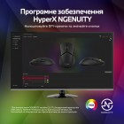 HyperX Мишь Pulsefire SAGA PRO, RGB, USB-A/WL/BT, черный