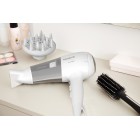 Rowenta Фен, 2400Вт POWERLINE , 3 режими, дифузор, іоніз-я, хол. обдув, біло-сірий