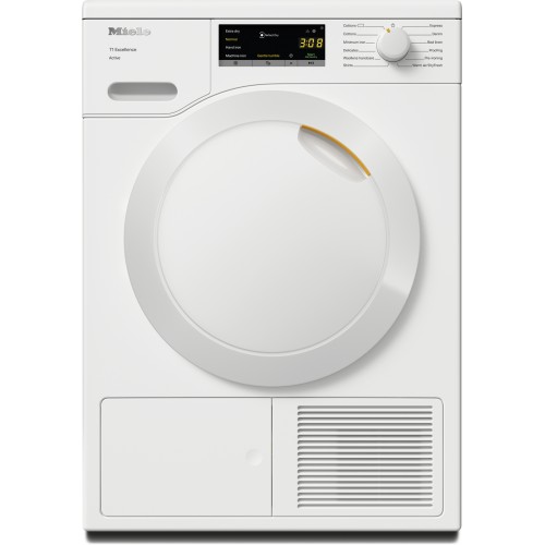 Сушильна машина Miele TEA 225 WP тепловий насос, 7кг, A++, 64см, дисплей, Wi-Fi, білий