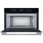 Whirlpool Мікрохвильова піч вбудовувана, 31л, електронне упр., 1000Вт, гриль, дисплей, чорний