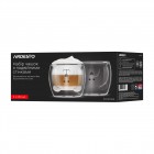 ARDESTO Набір чашок з подвійними стінками Animals, 250мл, 2шт, боросилікатне скло, прозорий