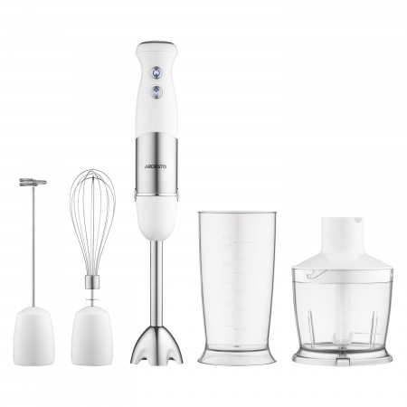 Блендер Ardesto занурювальний HBG-800WWHCHML, 800Вт, 4в1, ча
