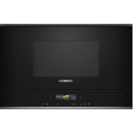 Siemens Мікрохвильова піч вбудована, 21л, електр. управл., 9