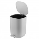 Відро для сміття Ardesto Vigor з педаллю, 3л, поліпропілен, cірий Відро для сміття Ardesto Vigor з педаллю, 3л, поліпропілен, cірий
