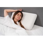ARDESTO Подушка ортопедична Sleepwell, 60х40х12см, класична прямокутна, піна меморі, білий